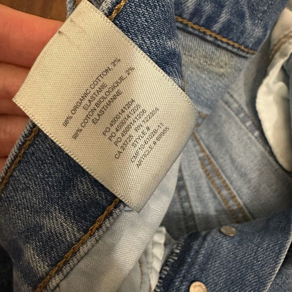 ARITZIA DENIM FORUM The Yoko High Rise Slim Jeans Picture This Bleu - Picture 11 of 14